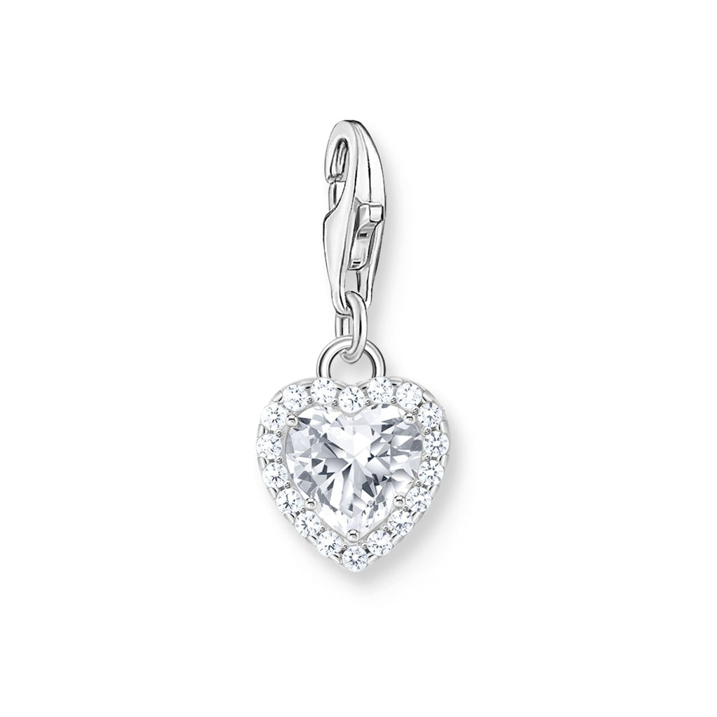 THOMAS SABO White heart charm