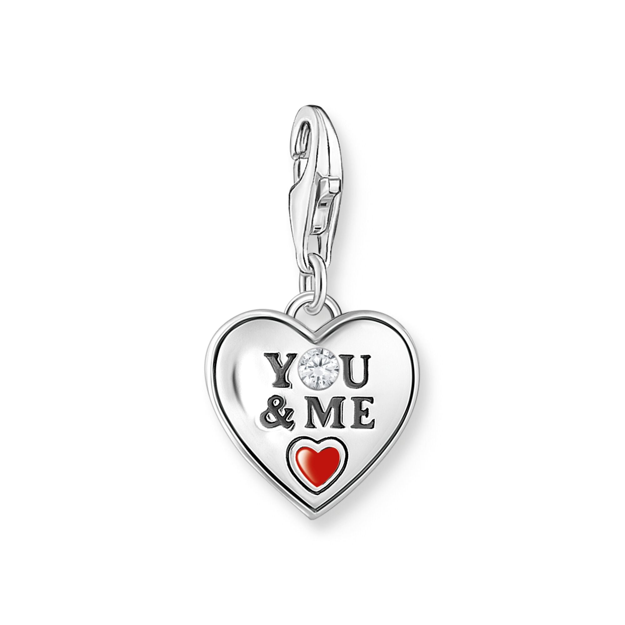 THOMAS SABO Heart charm YOU & ME