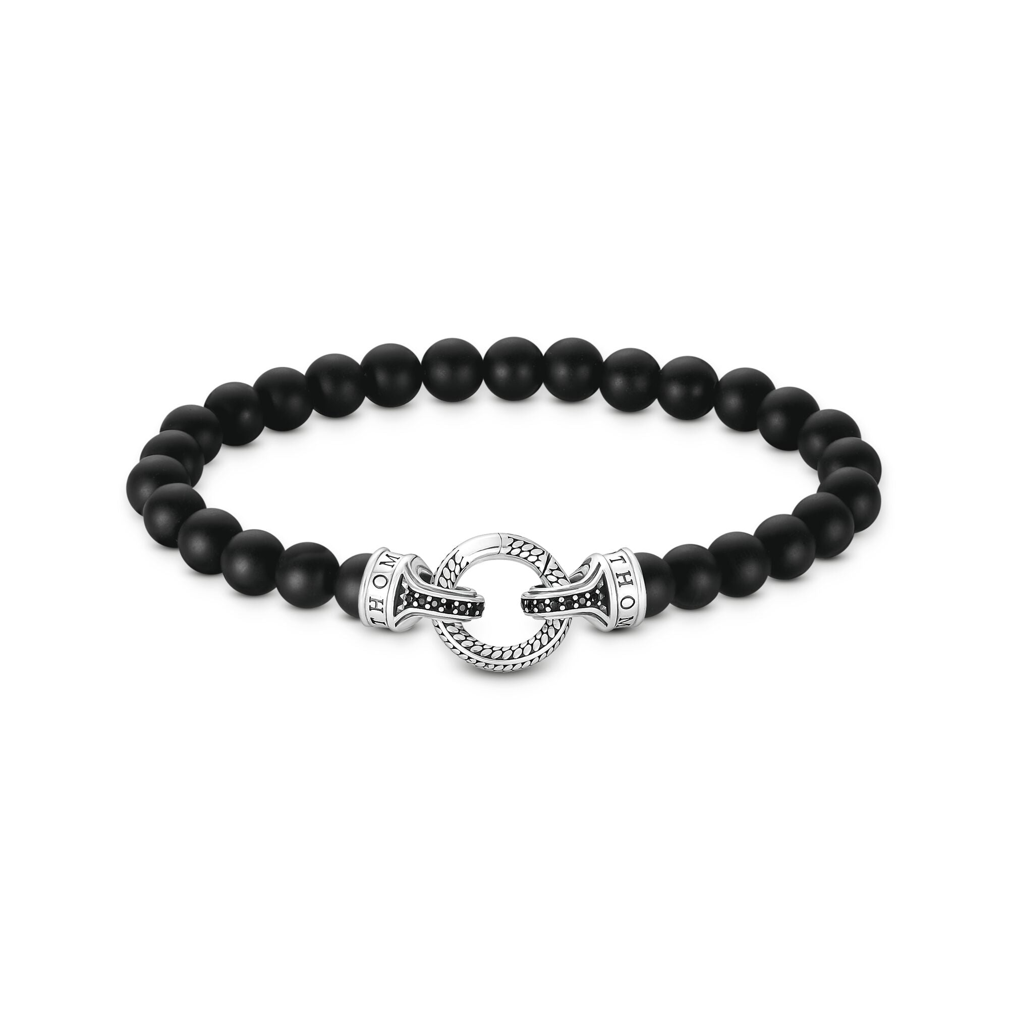 THOMAS SABO Bead Bracelet Obsidian