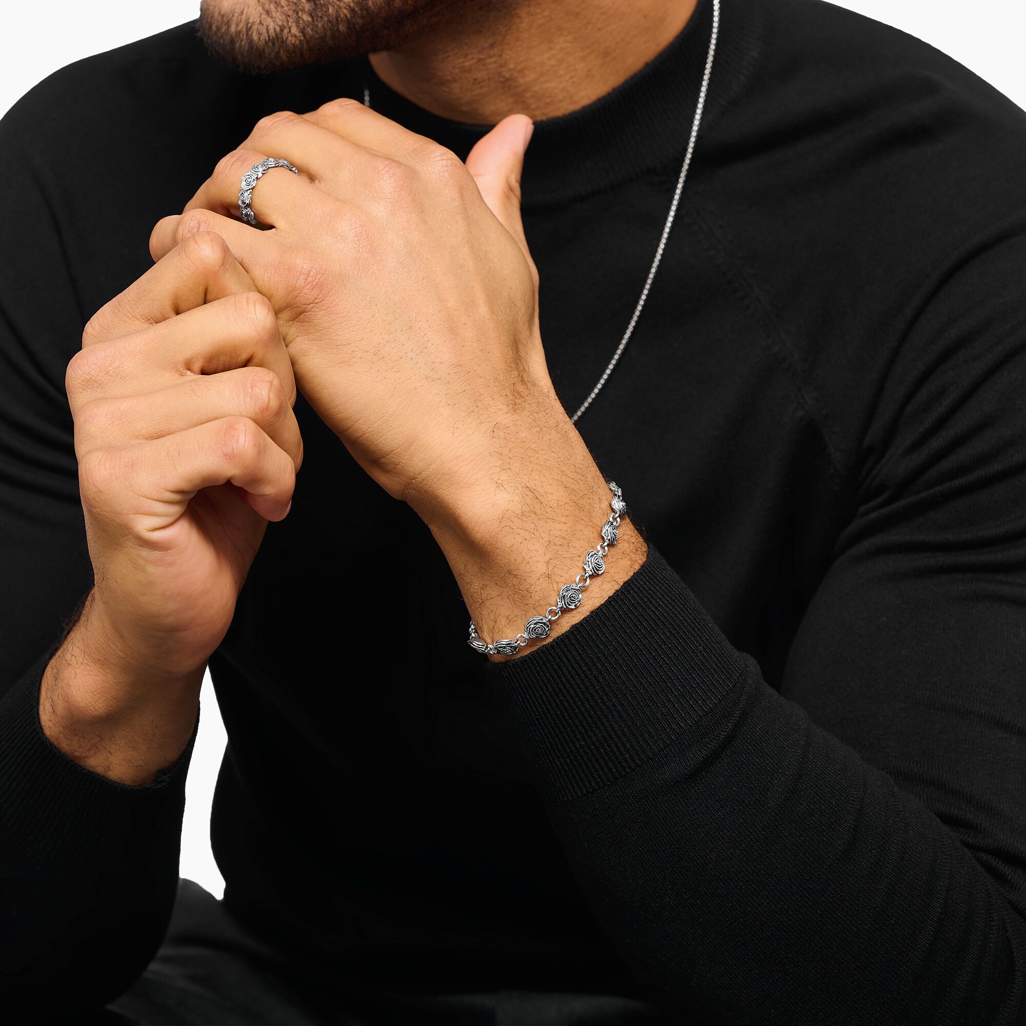 THOMAS SABO Midnight Rose bracelet