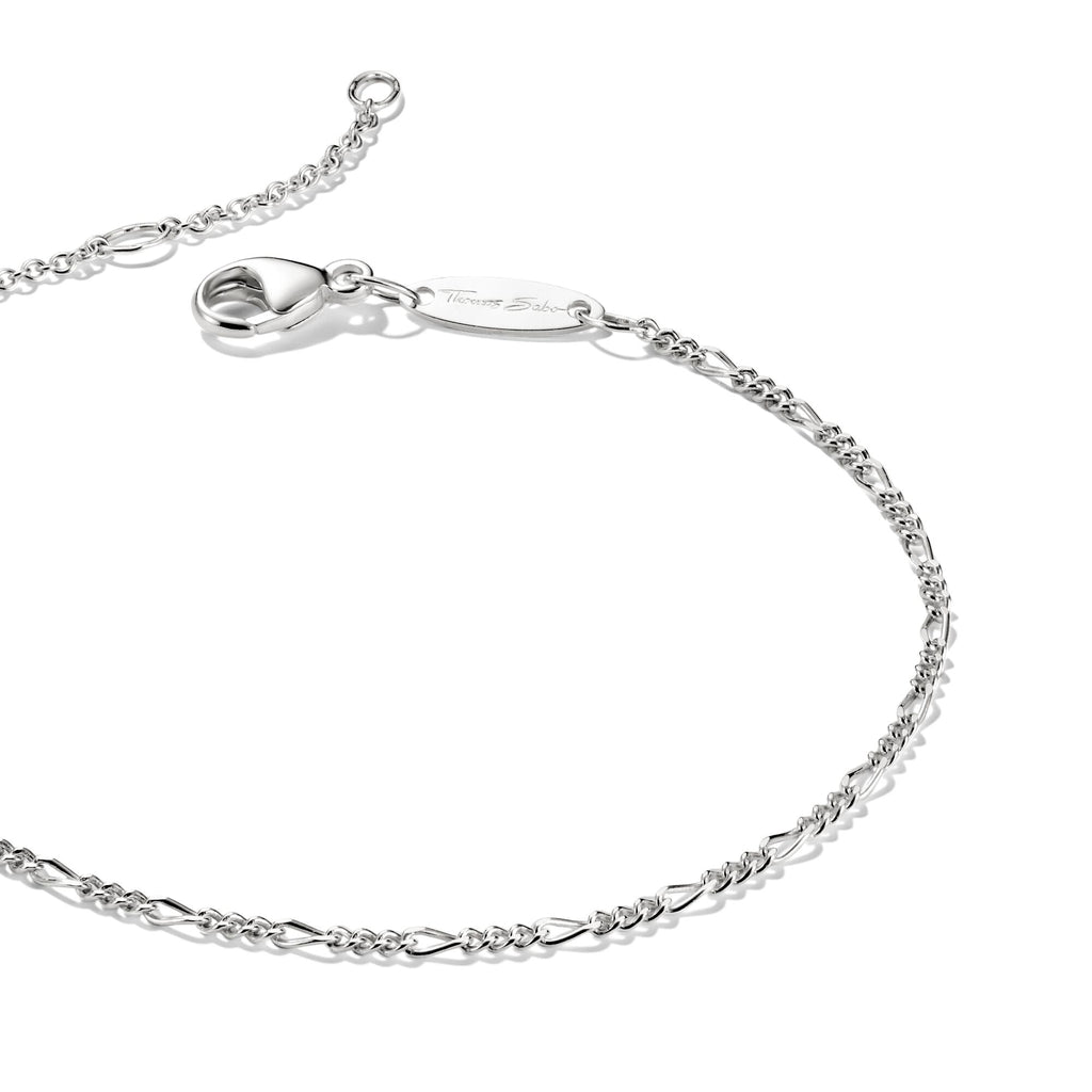 THOMAS SABO Charm bracelet Figaro design silver