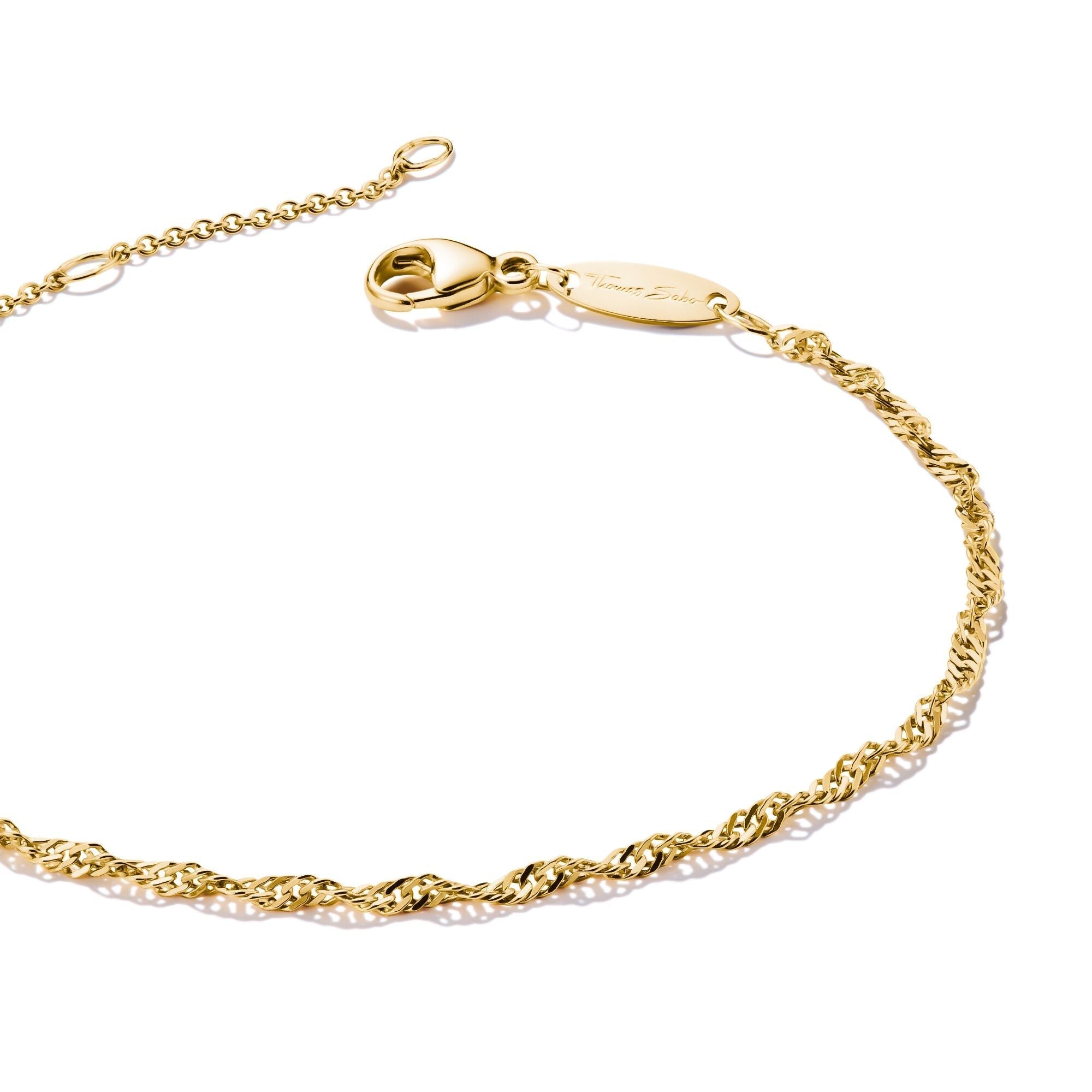 THOMAS SABO Charm bracelet Singapore design Gold