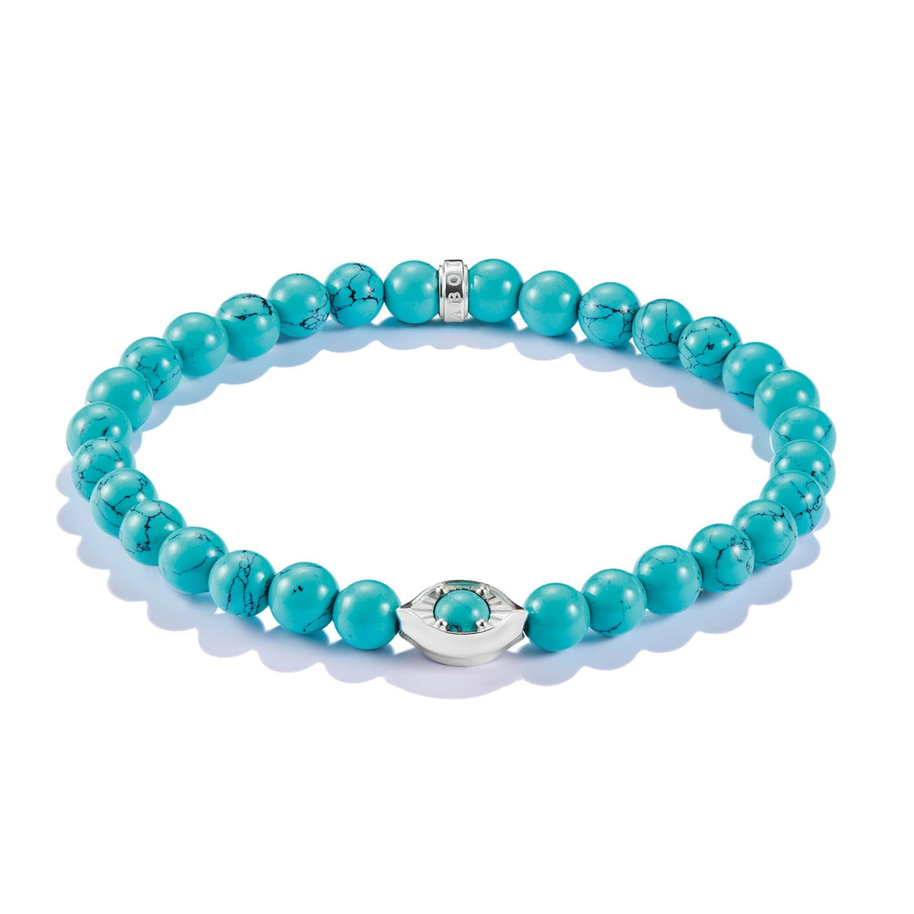 THOMAS SABO Turquoise Eye Bead Bracelet