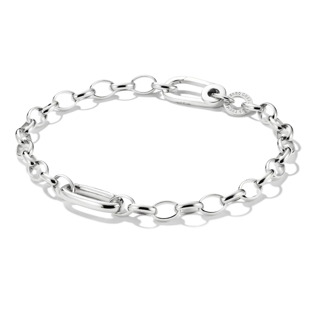 THOMAS SABO Charm bracelet with Connect link Silver