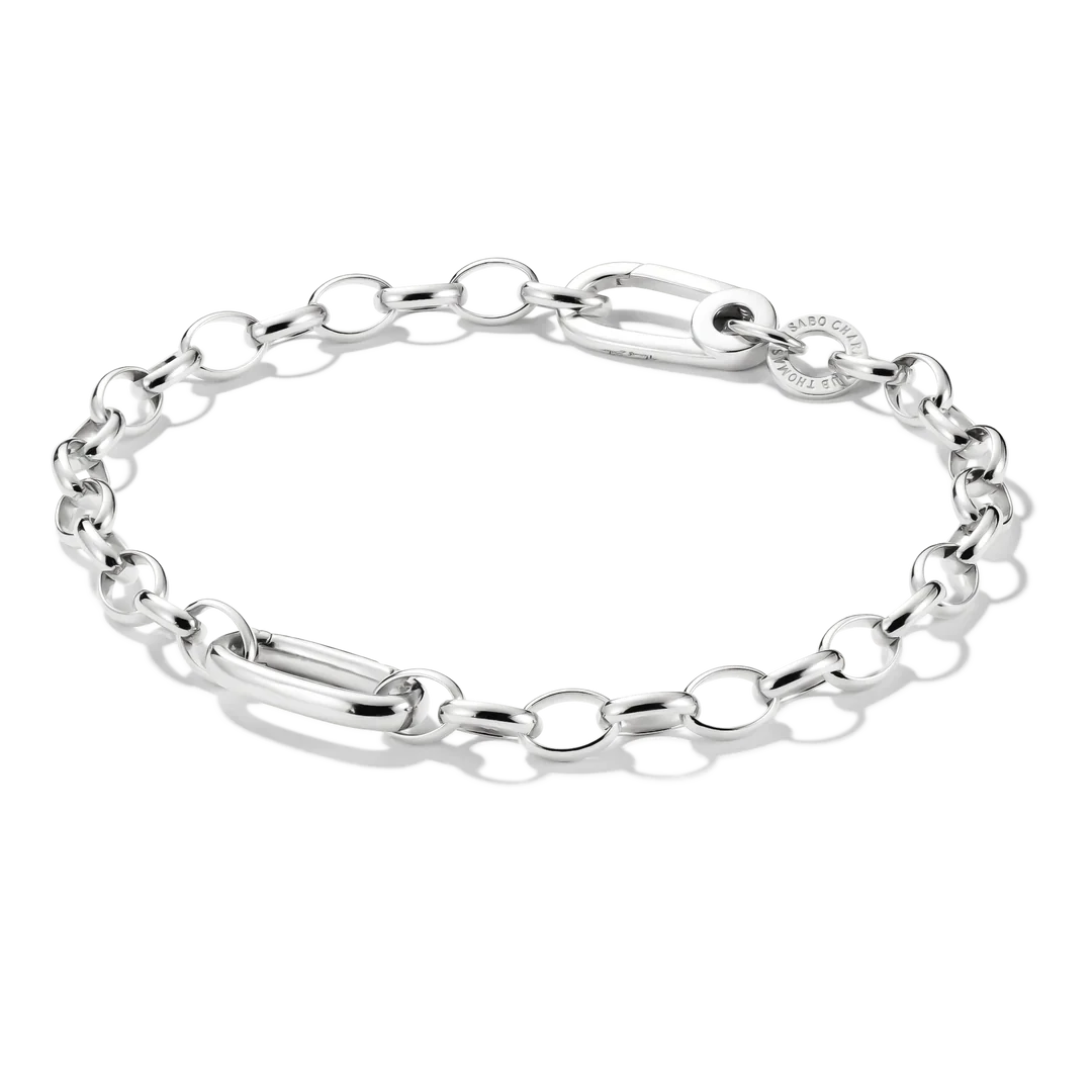 THOMAS SABO Charm bracelet with Connect link Silver