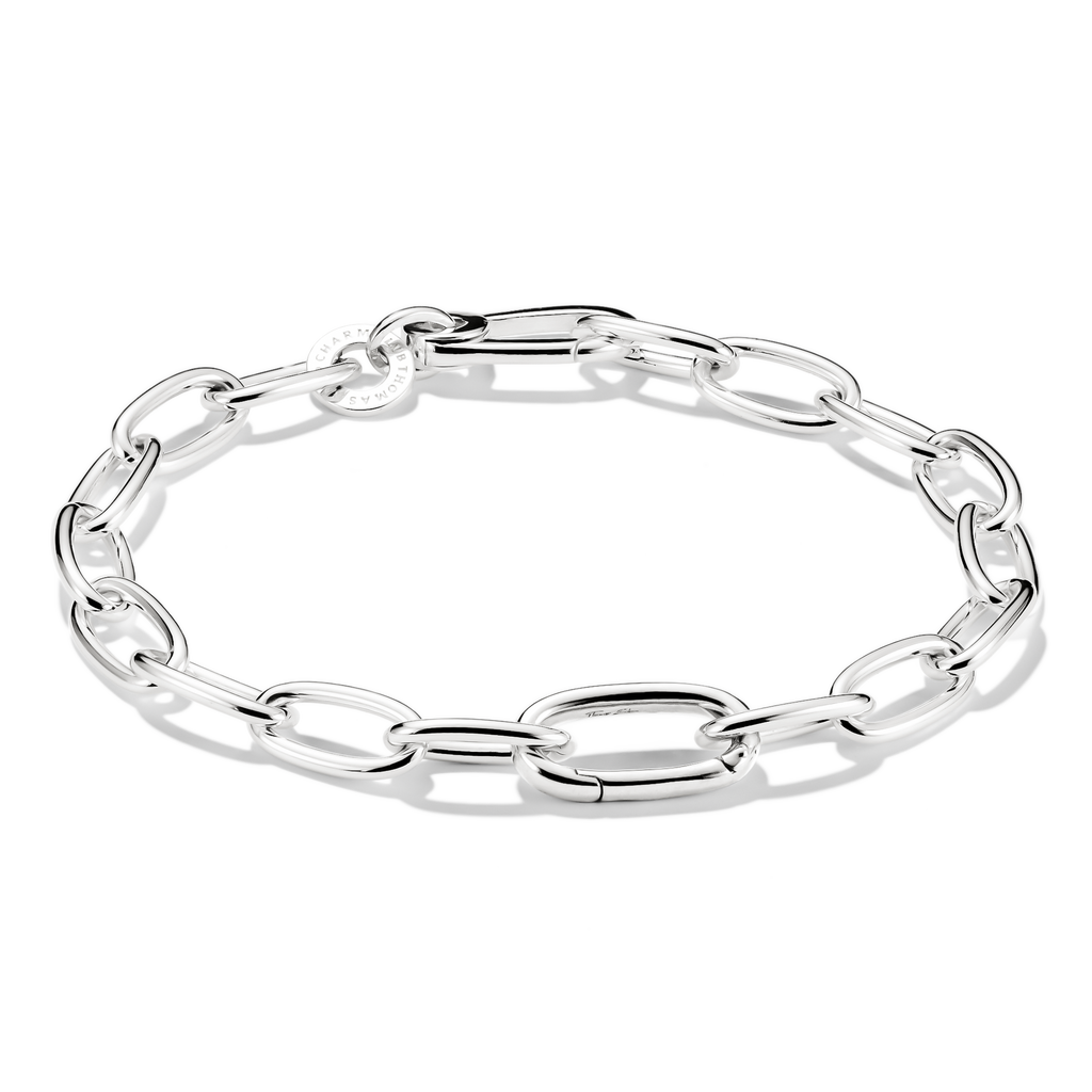 THOMAS SABO Charm bracelet with Connect link Silver