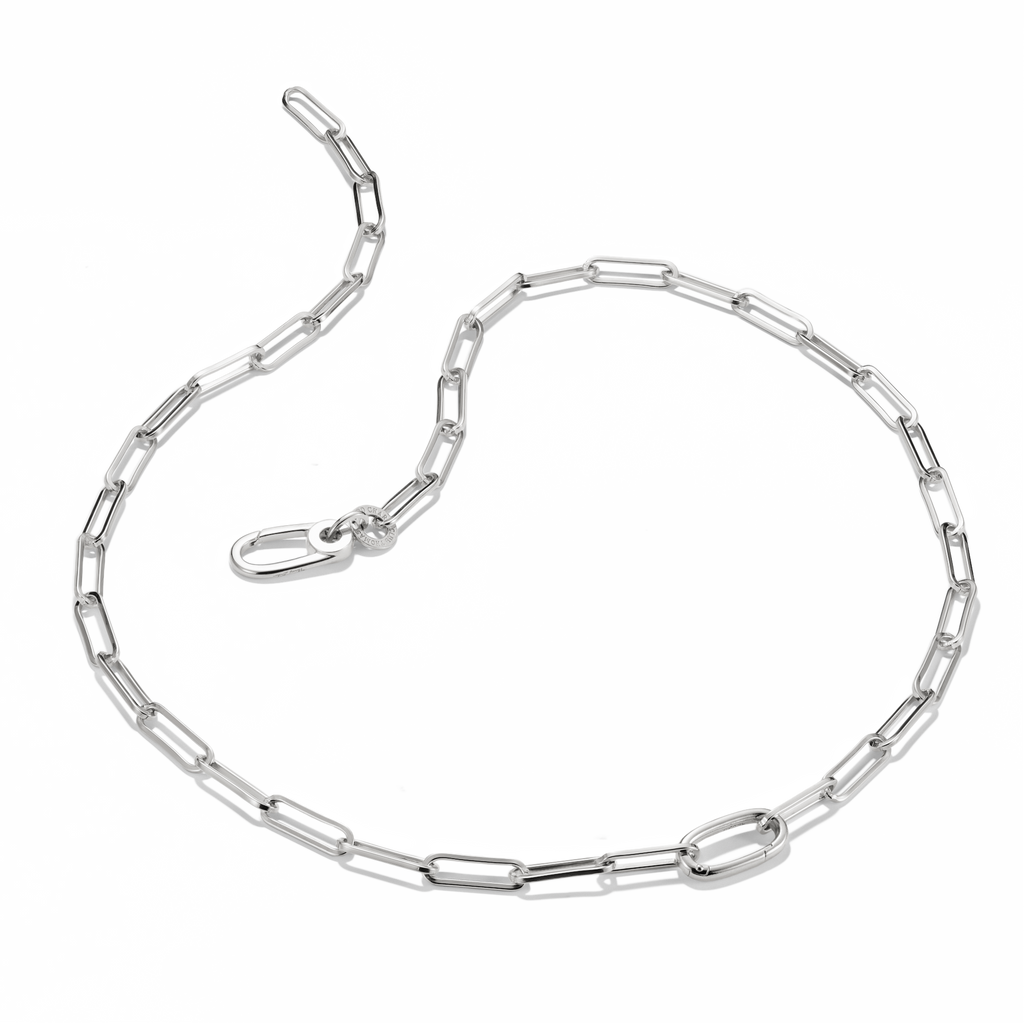 THOMAS SABO Connect Charm necklace paperclip Silver