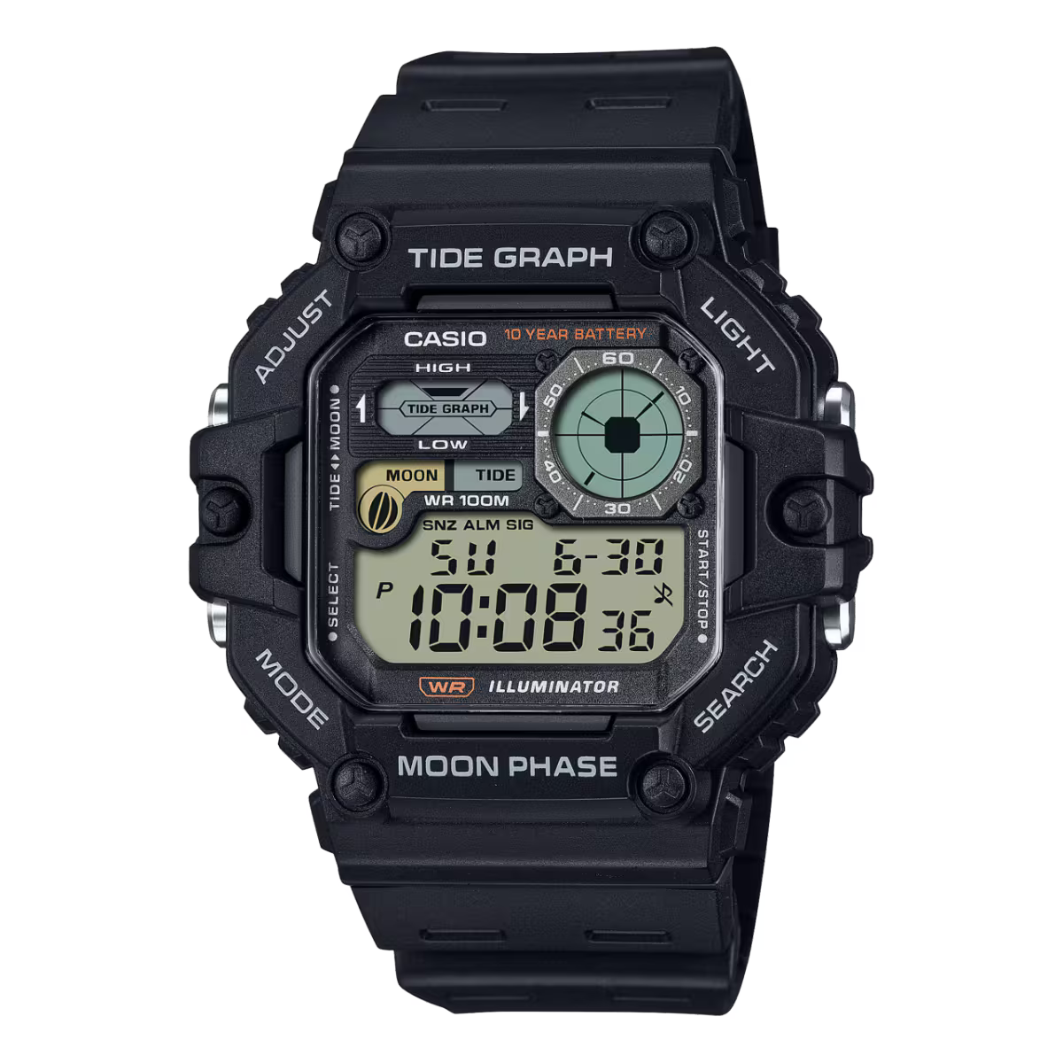 Casio Tide Graph Digital