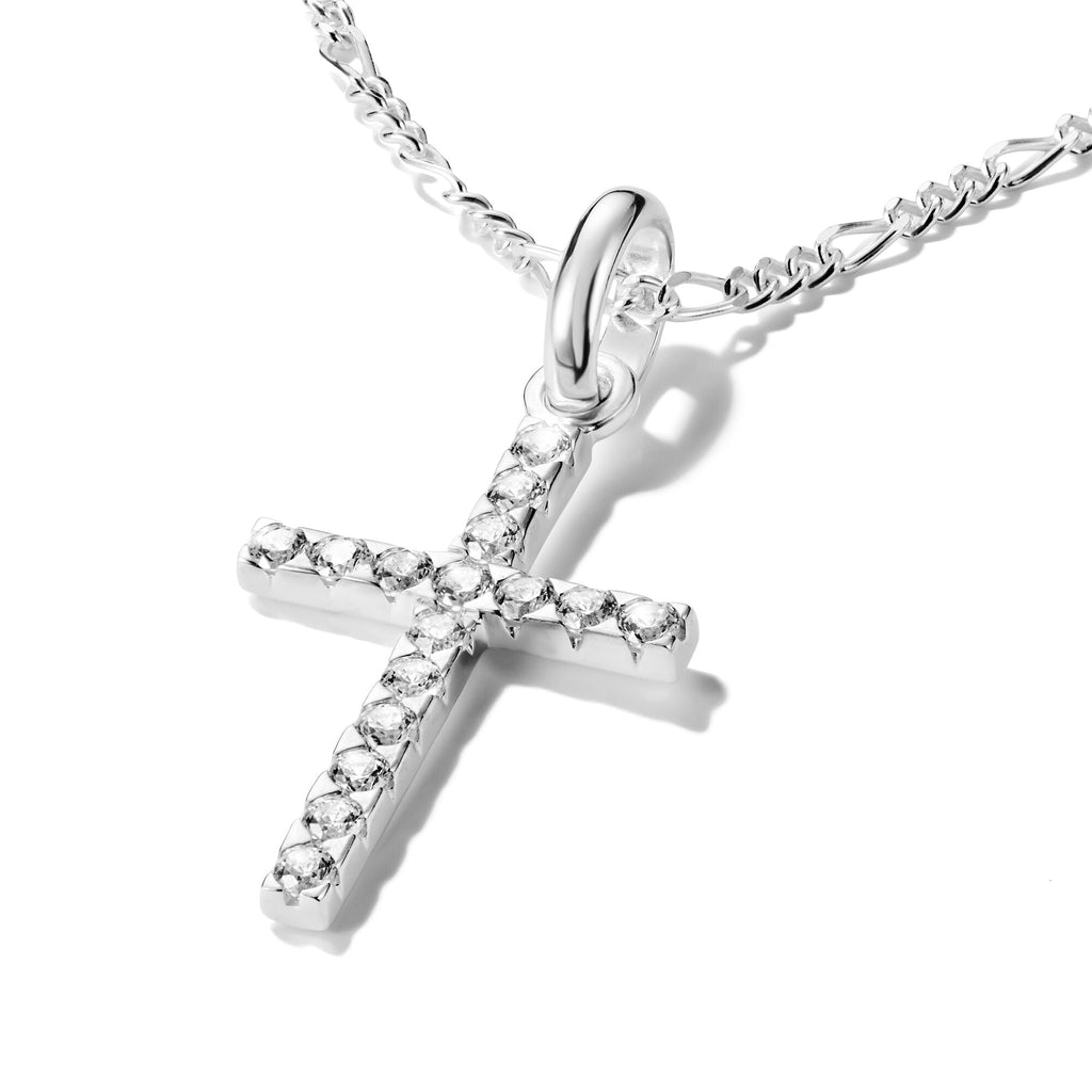 THOMAS SABO Connect Charm cross with stones
