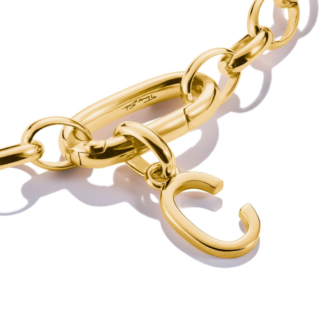 THOMAS SABO Connect Charm letter C Gold