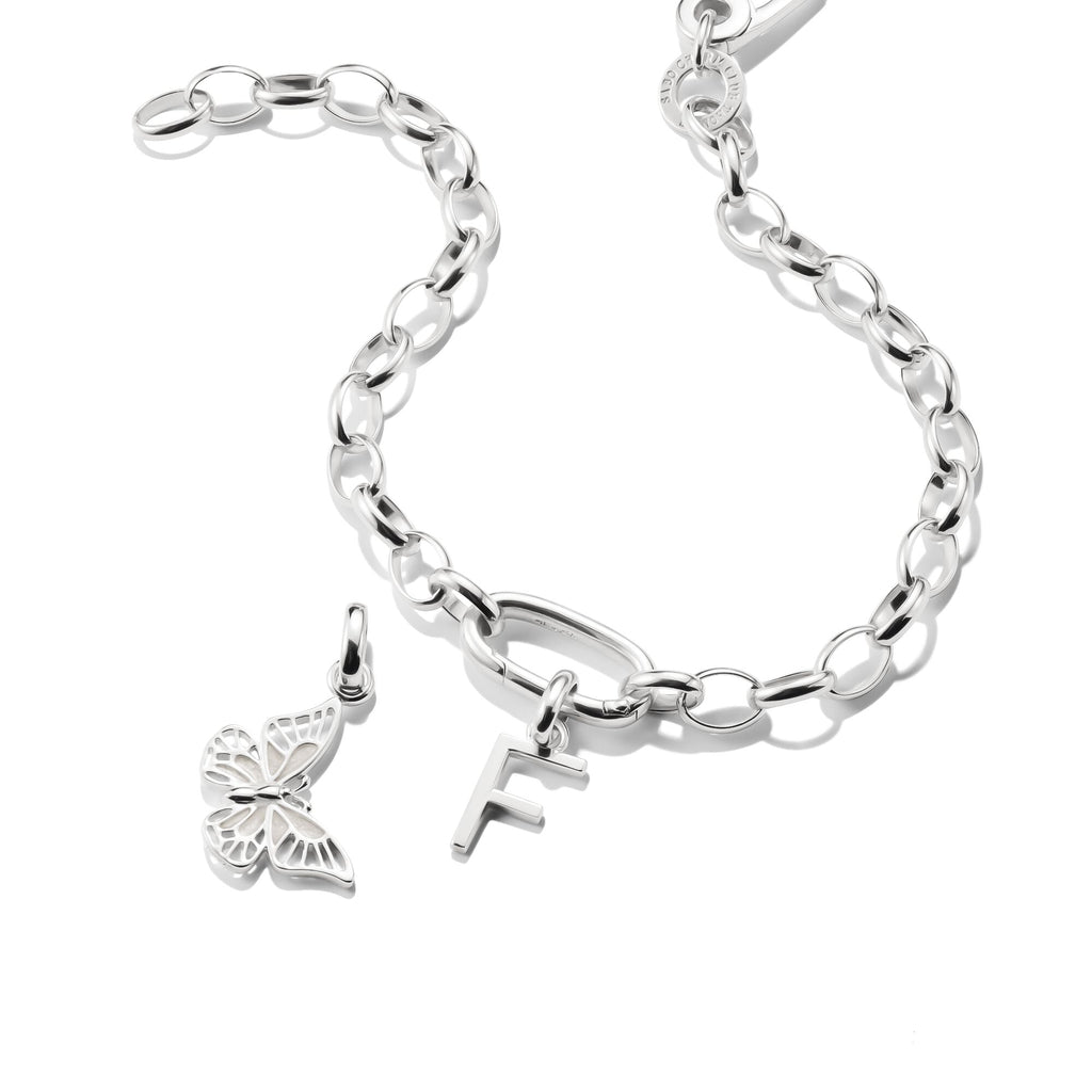 THOMAS SABO Connect Charm letter F Silver