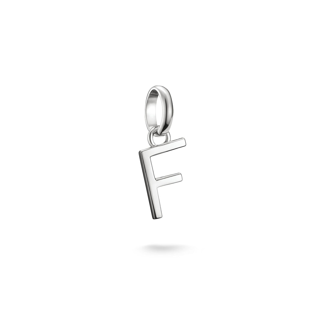 THOMAS SABO Connect Charm letter F Silver