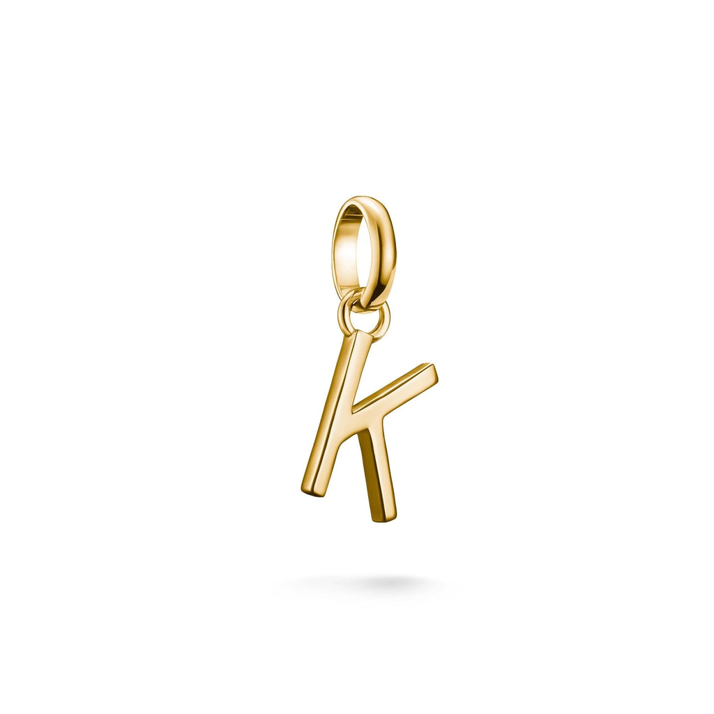 THOMAS SABO Connect Charm letter K Gold