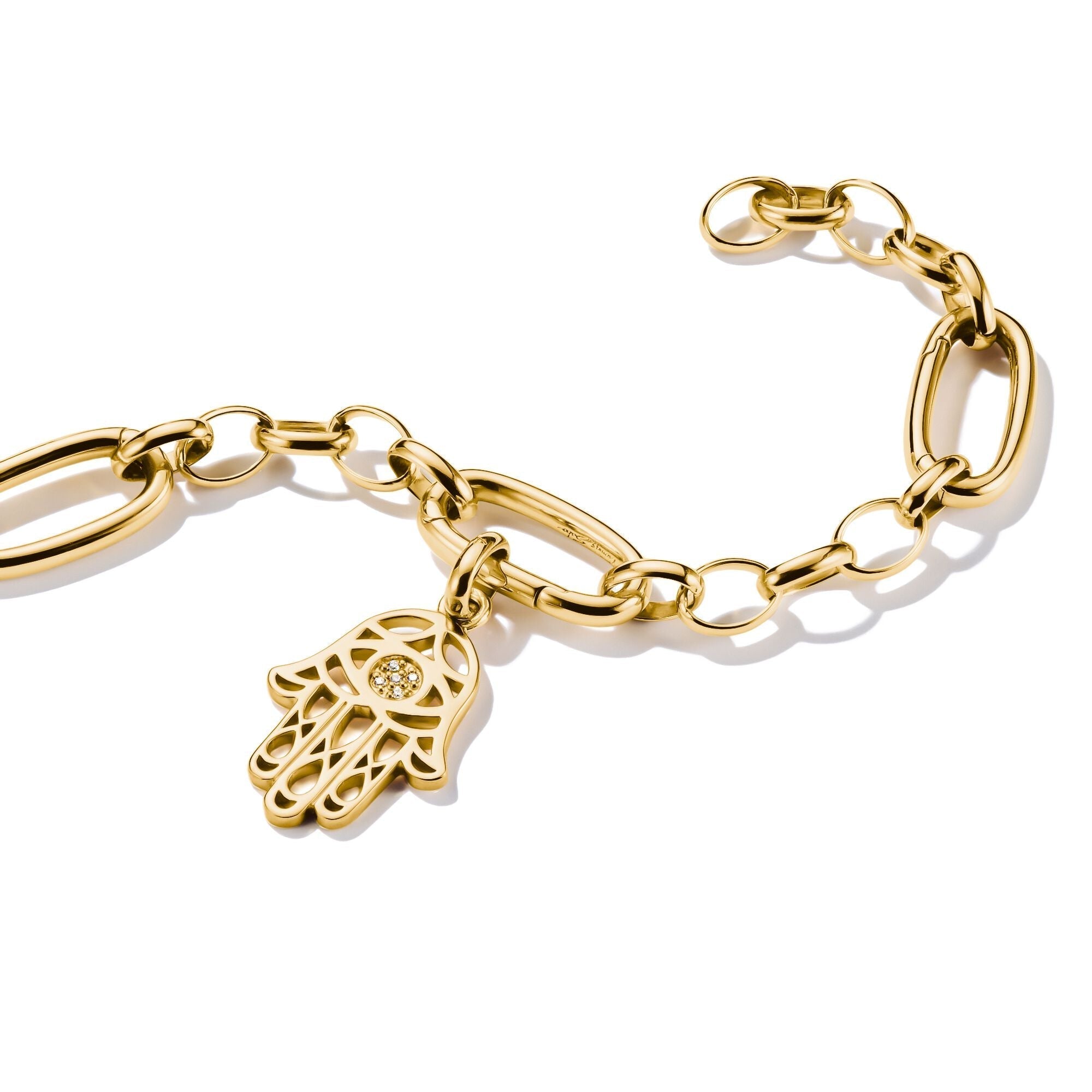 THOMAS SABO Connect Charm Hamsa Gold