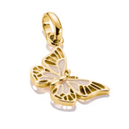 THOMAS SABO Connect Charm butterfly Gold