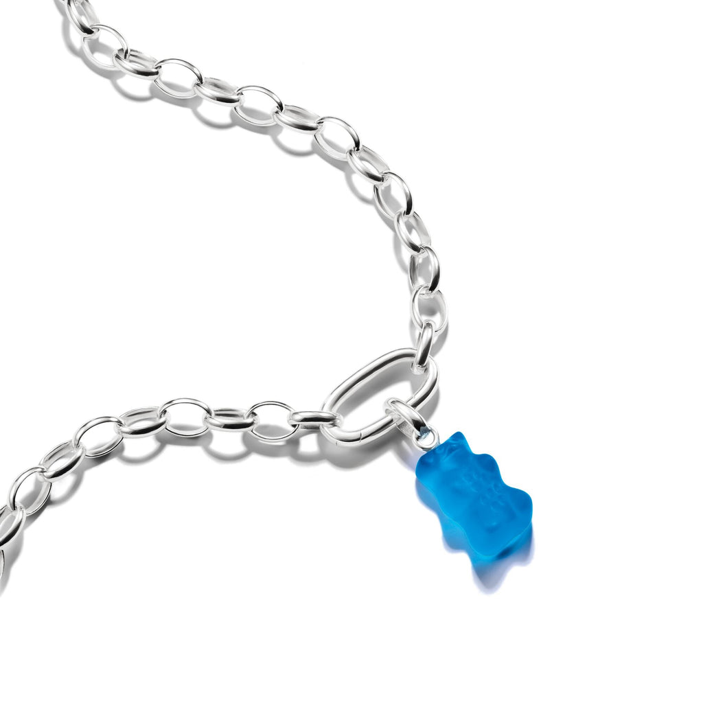 THOMAS SABO Connect Charm Goldbear in blue