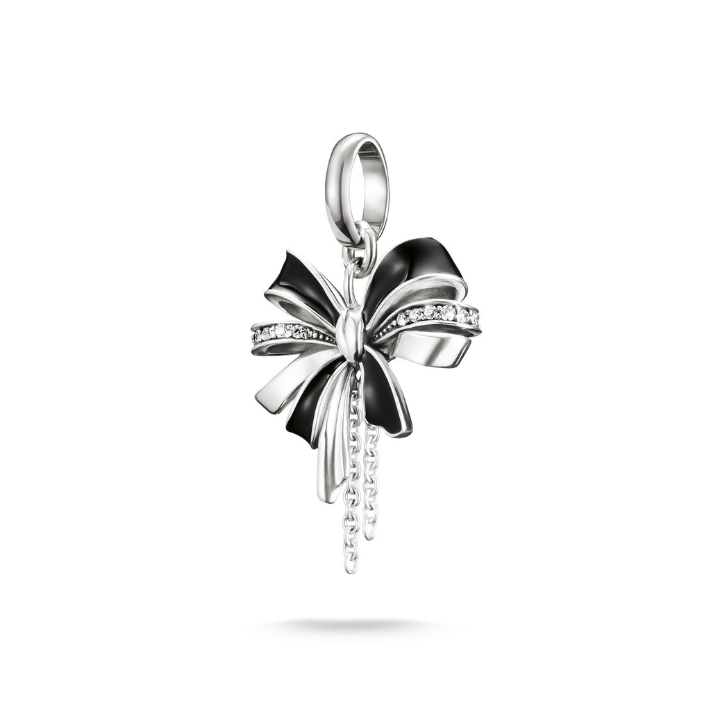 THOMAS SABO Connect Charm Black Bow
