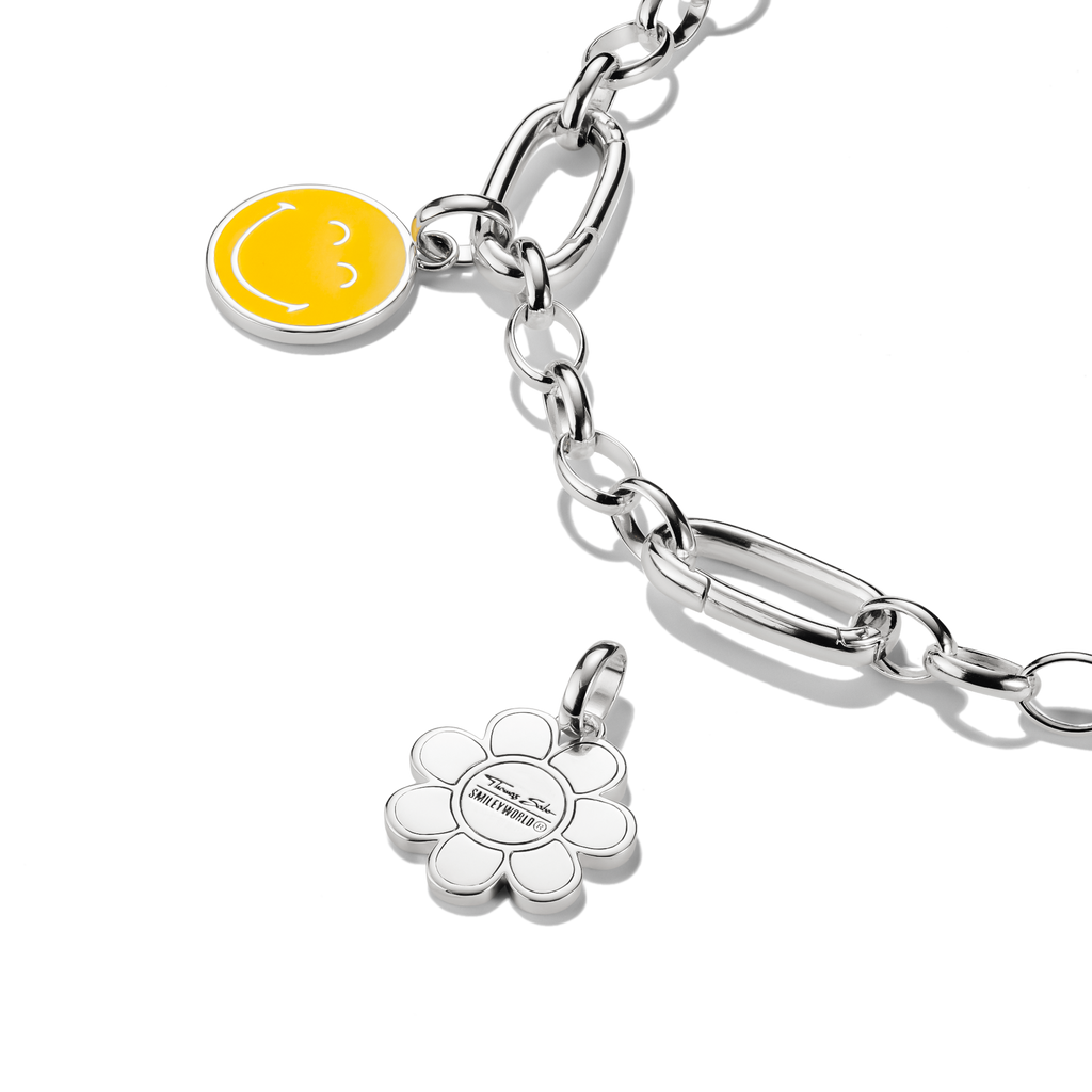 THOMAS SABO SMILEYWORLD® Daisy Charm Pendant Connect