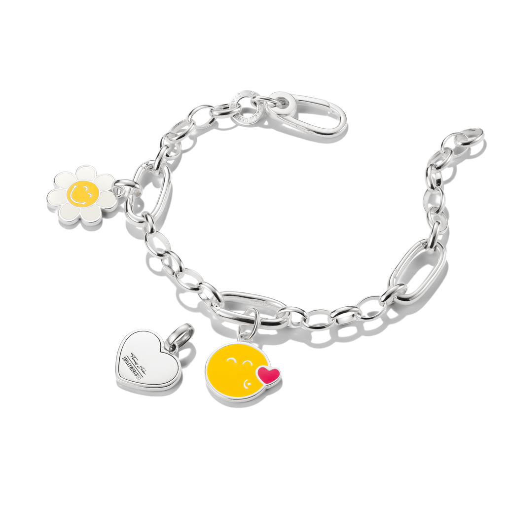 THOMAS SABO SMILEYWORLD® Heart Charm Pendant Connect