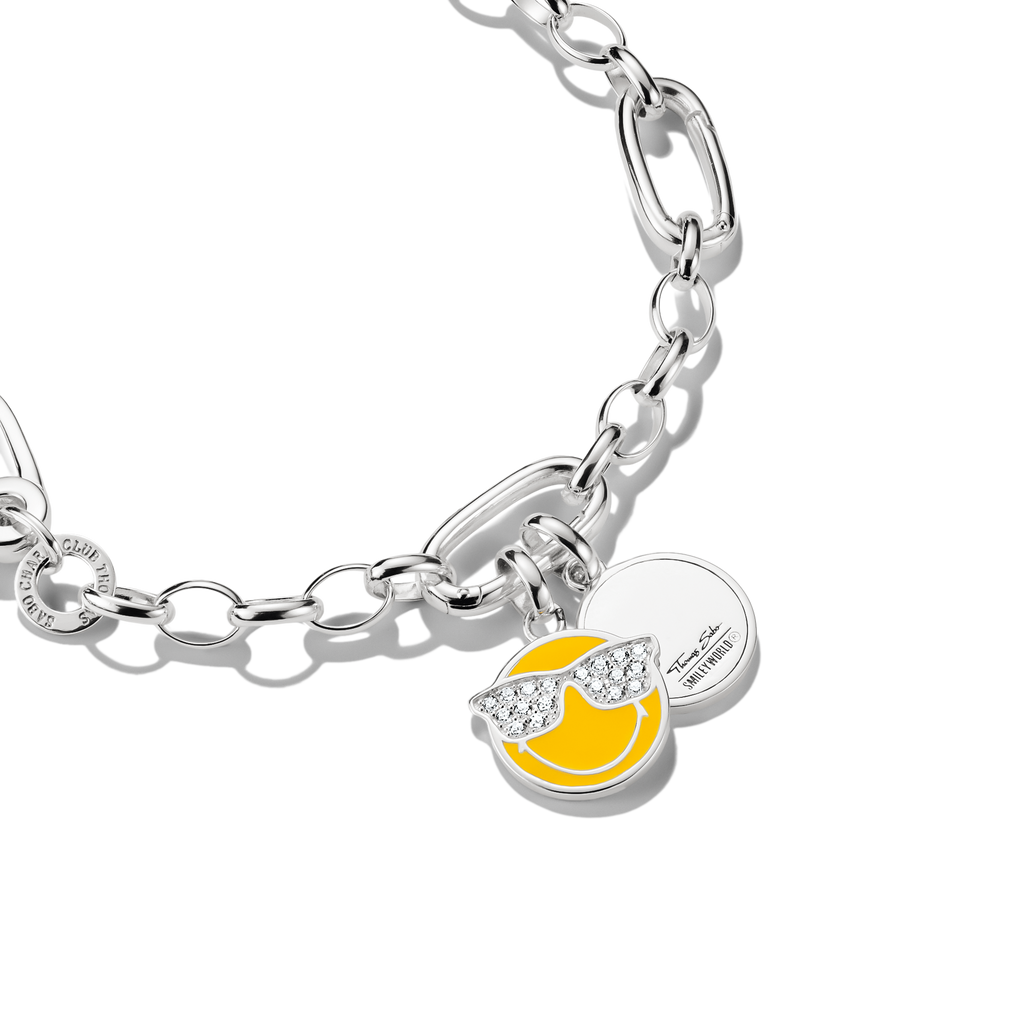 THOMAS SABO SMILEYWORLD® Dollars Charm Pendant Connect