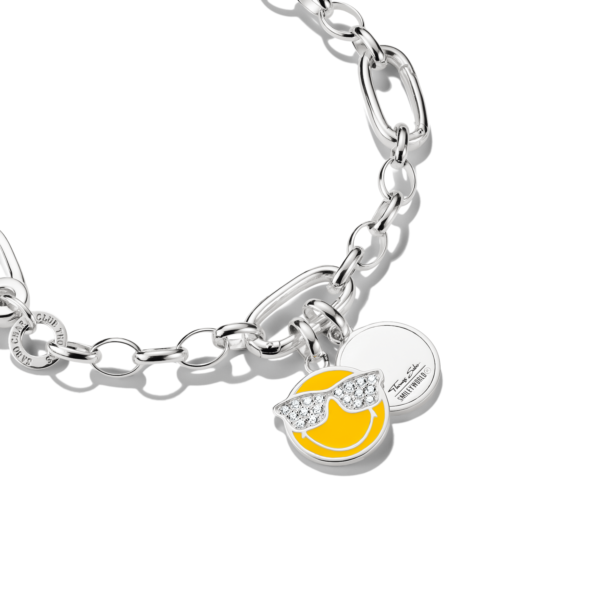 THOMAS SABO SMILEYWORLD® Dollars Charm Pendant Connect