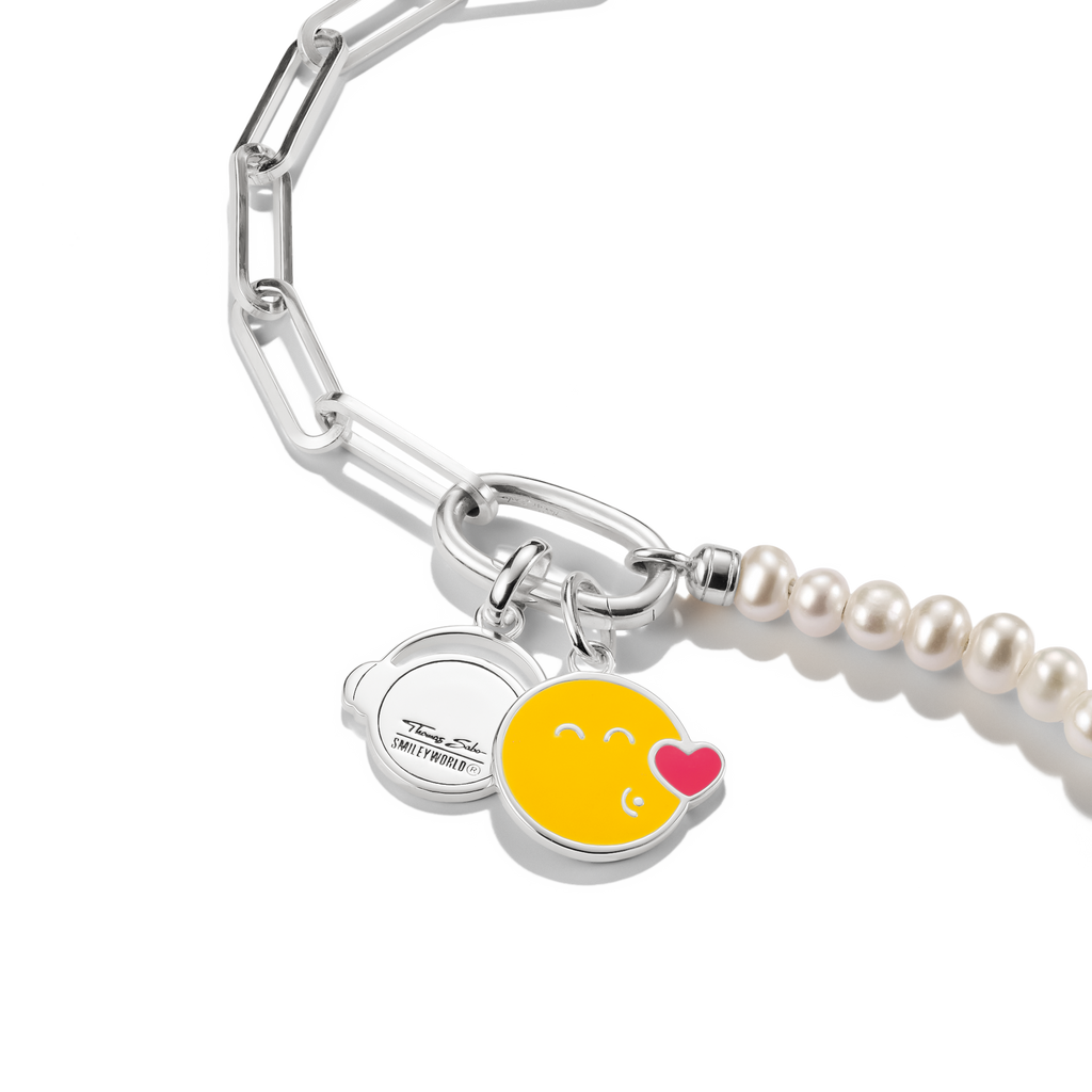 THOMAS SABO SMILEYWORLD® Headphones Charm Pendant Connect