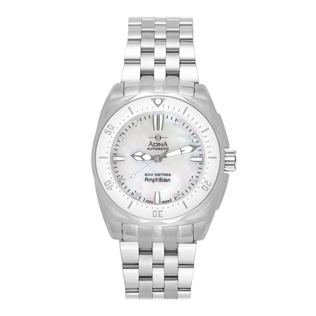 Automatic Amphibian Ladies Diamond Set* Dress Dive Watch