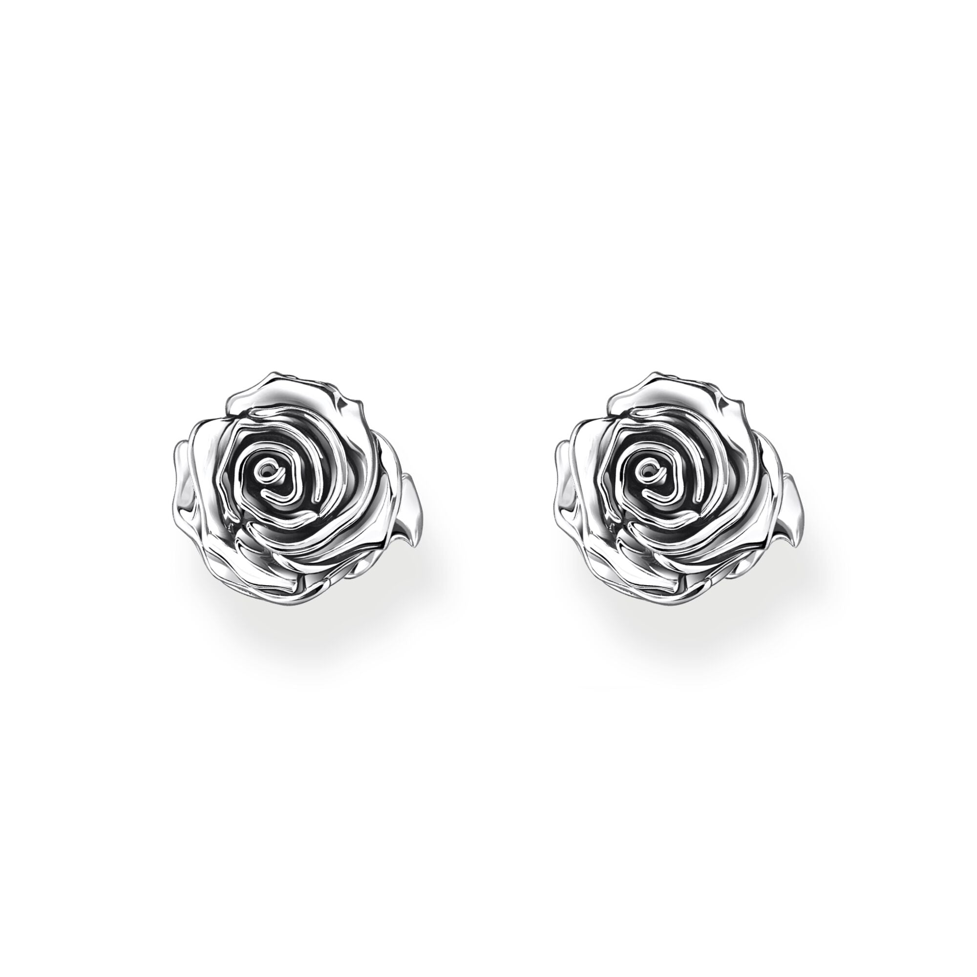 THOMAS SABO Midnight Rose ear studs