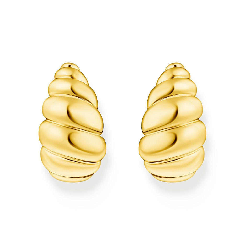 THOMAS SABO Organic shapes twisted ear studs