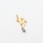 Coral Bay Jewels – Yellow Gold Manta Ray Pearl Pendant