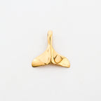Coral Bay Jewels – Yellow Gold Whale Tail Pendant