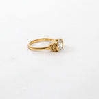 Leon Baker – Yellow Gold 2ct Lab Diamond Ring