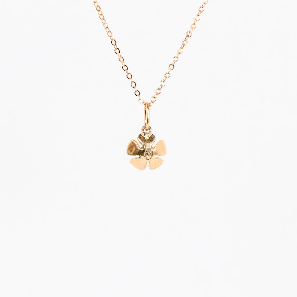 Leon Baker – 9KYG Pink Sapphire Geraldton Wax Pendant