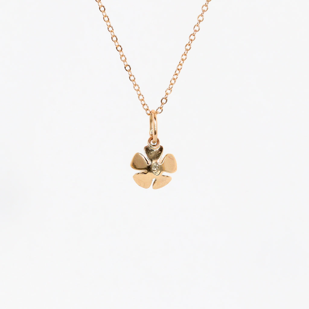 Leon Baker – 9K Yellow Gold Large Geraldton Wax Pendant