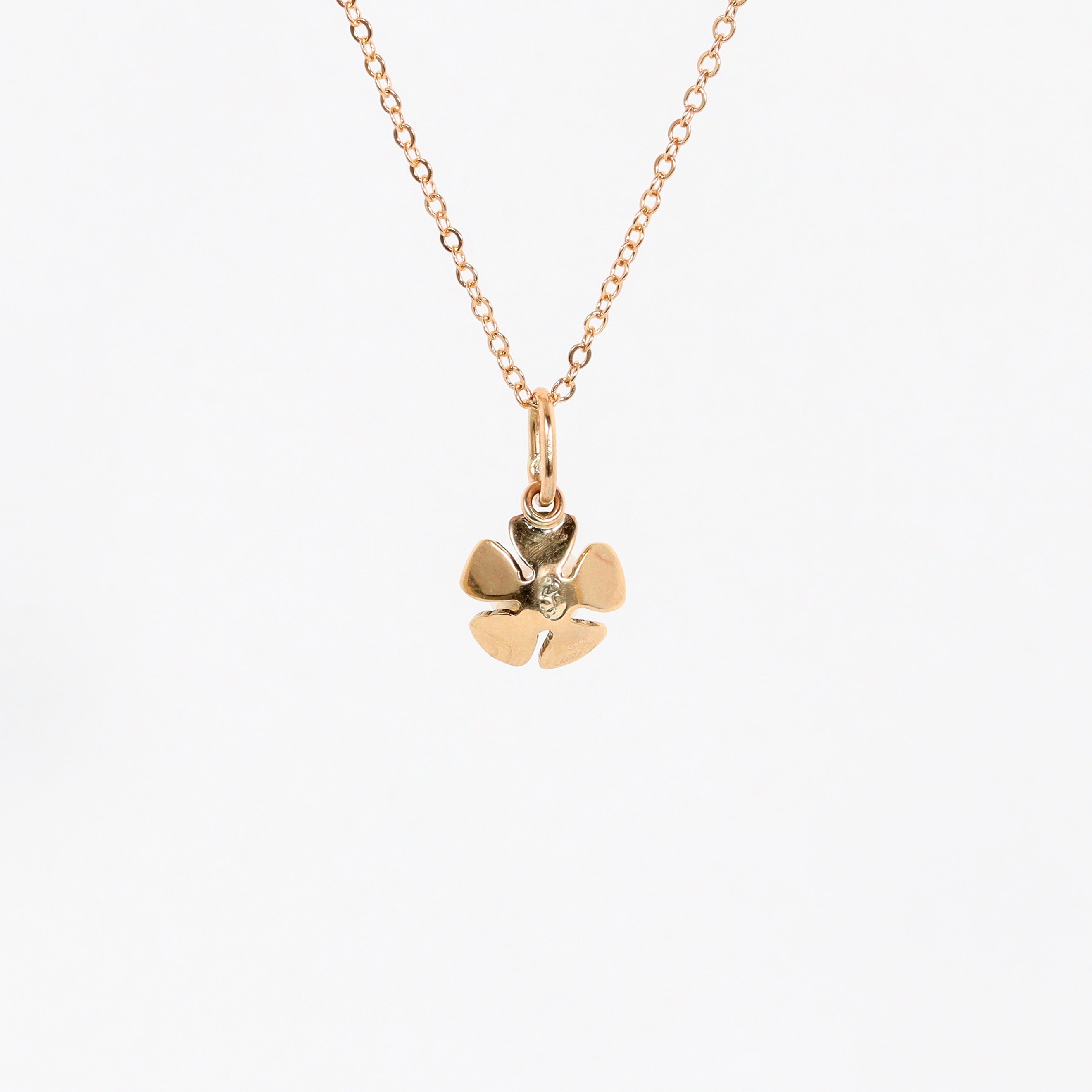 Leon Baker – 9K Yellow Gold Large Geraldton Wax Pendant