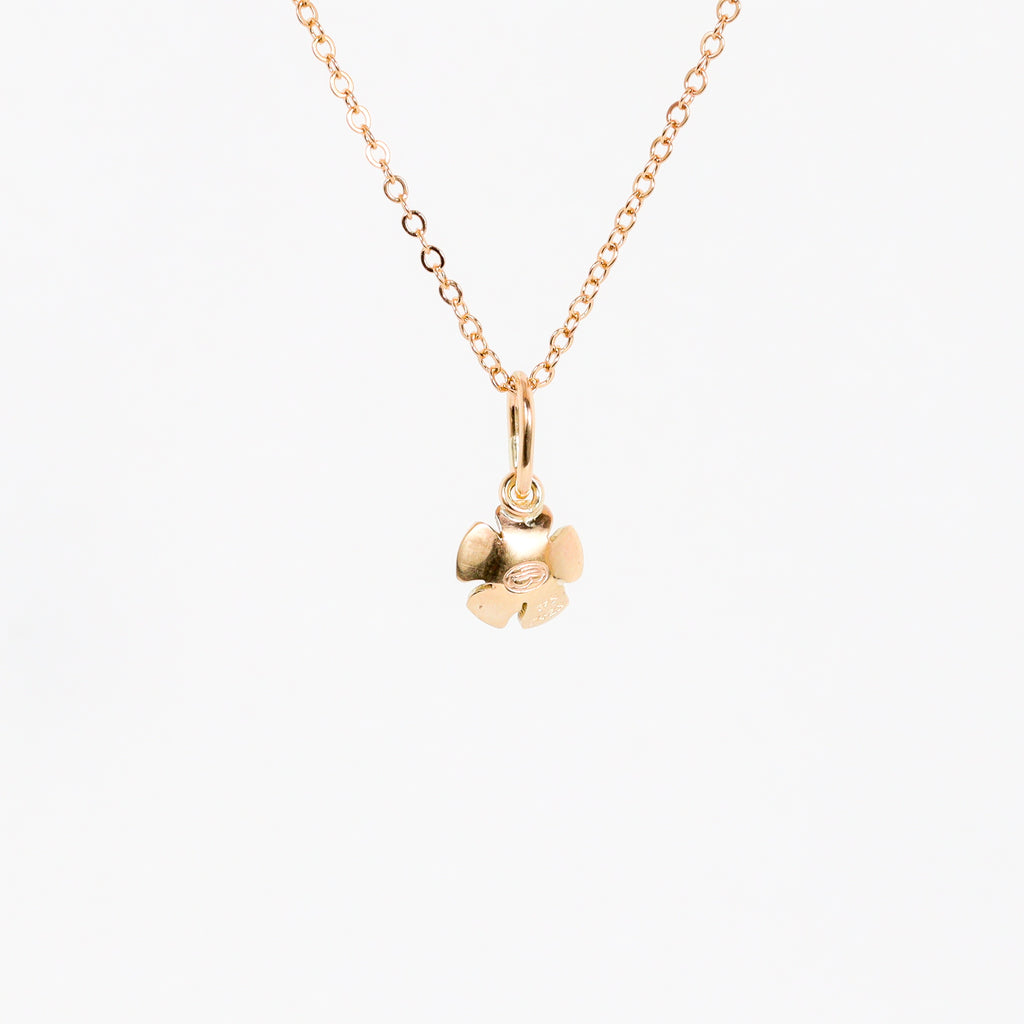 Leon Baker – 9K Yellow Gold Large Geraldton Wax Pendant