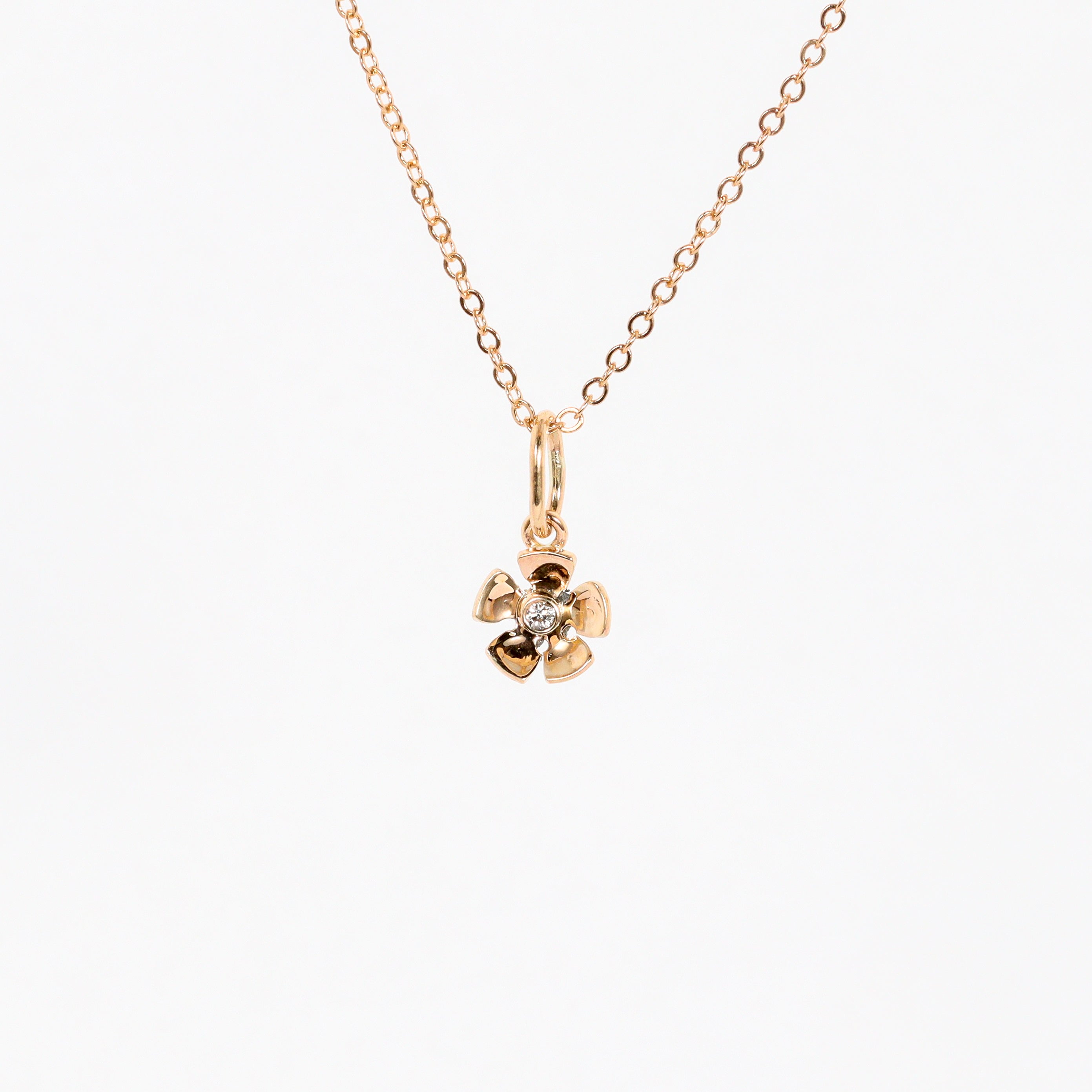 Leon Baker – 9K Yellow Gold Large Geraldton Wax Pendant