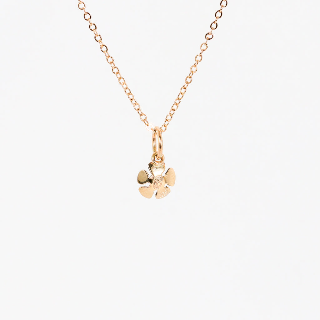 Leon Baker – 9K Yellow Gold Large Geraldton Wax Pendant