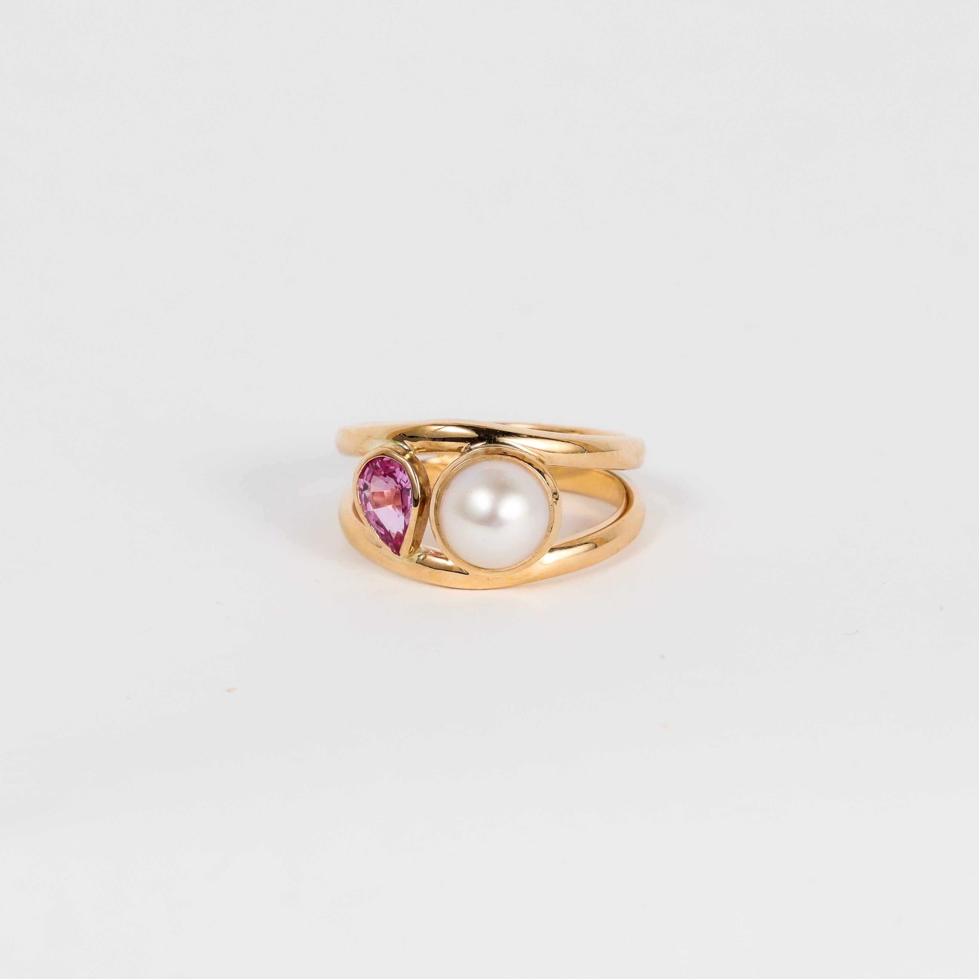 Coral Bay Jewels – Broome Pearl & Pink Sapphire Ring