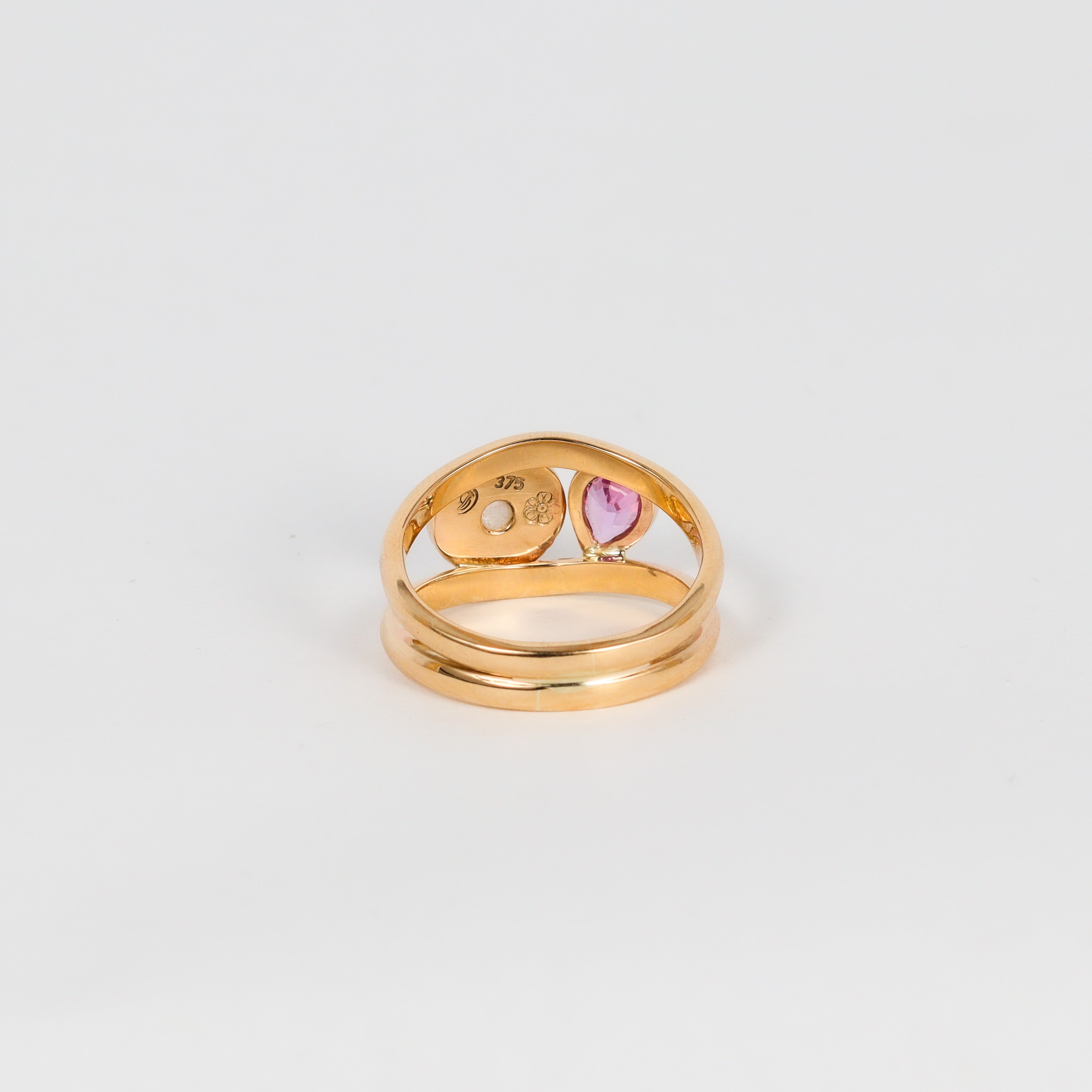 Coral Bay Jewels – Broome Pearl & Pink Sapphire Ring