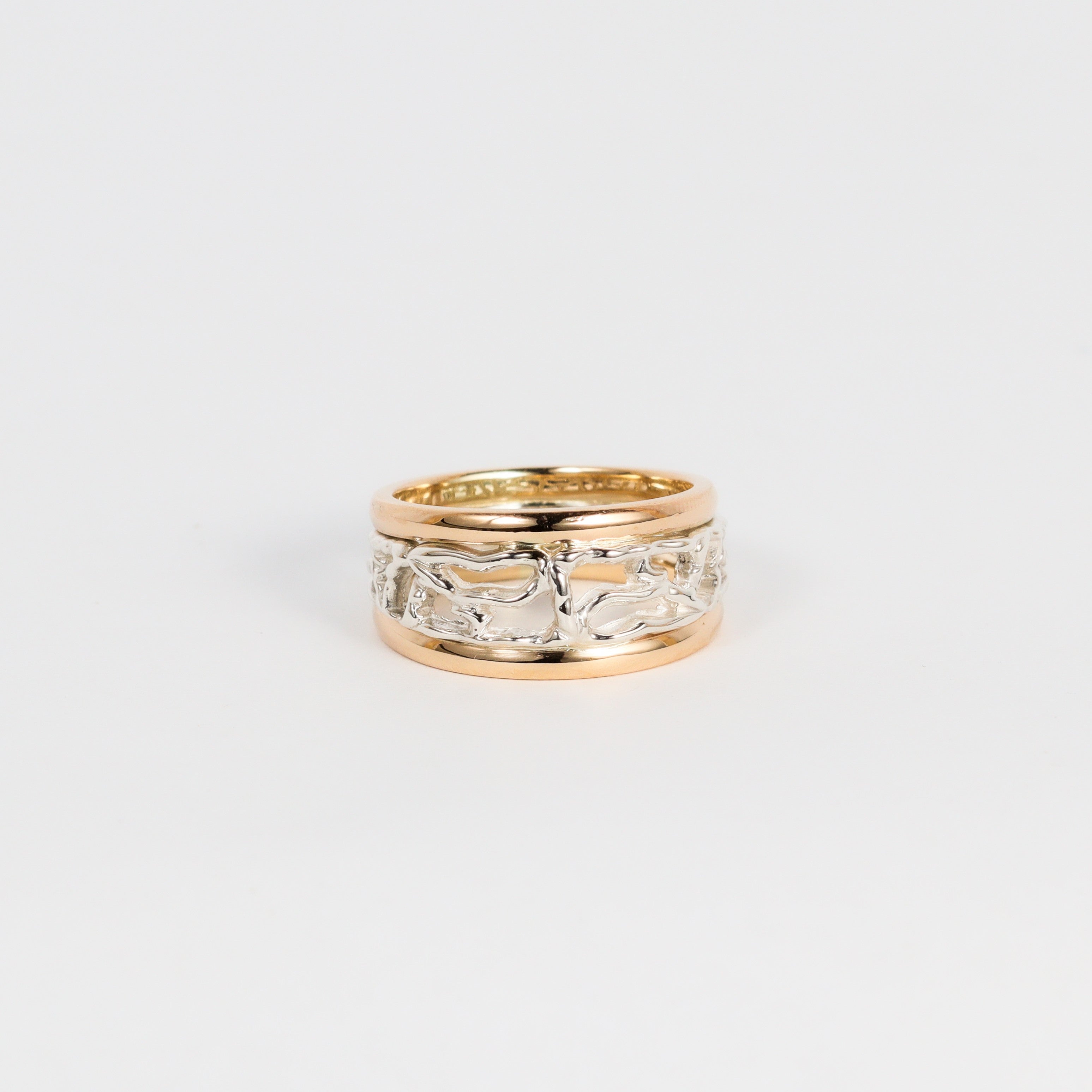 Coral Bay Jewels – Two Tone Gold & Silver Ring