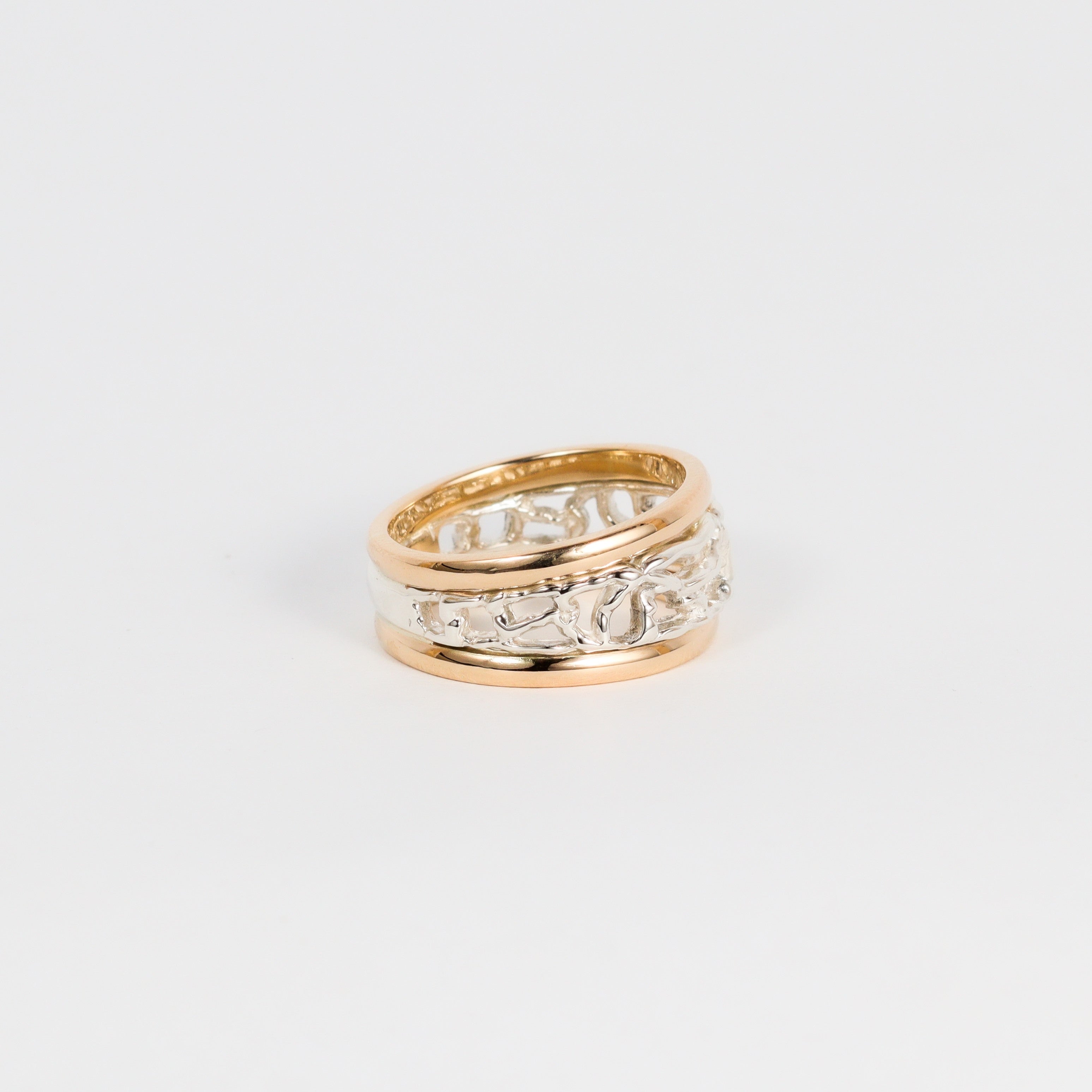Coral Bay Jewels – Two Tone Gold & Silver Ring