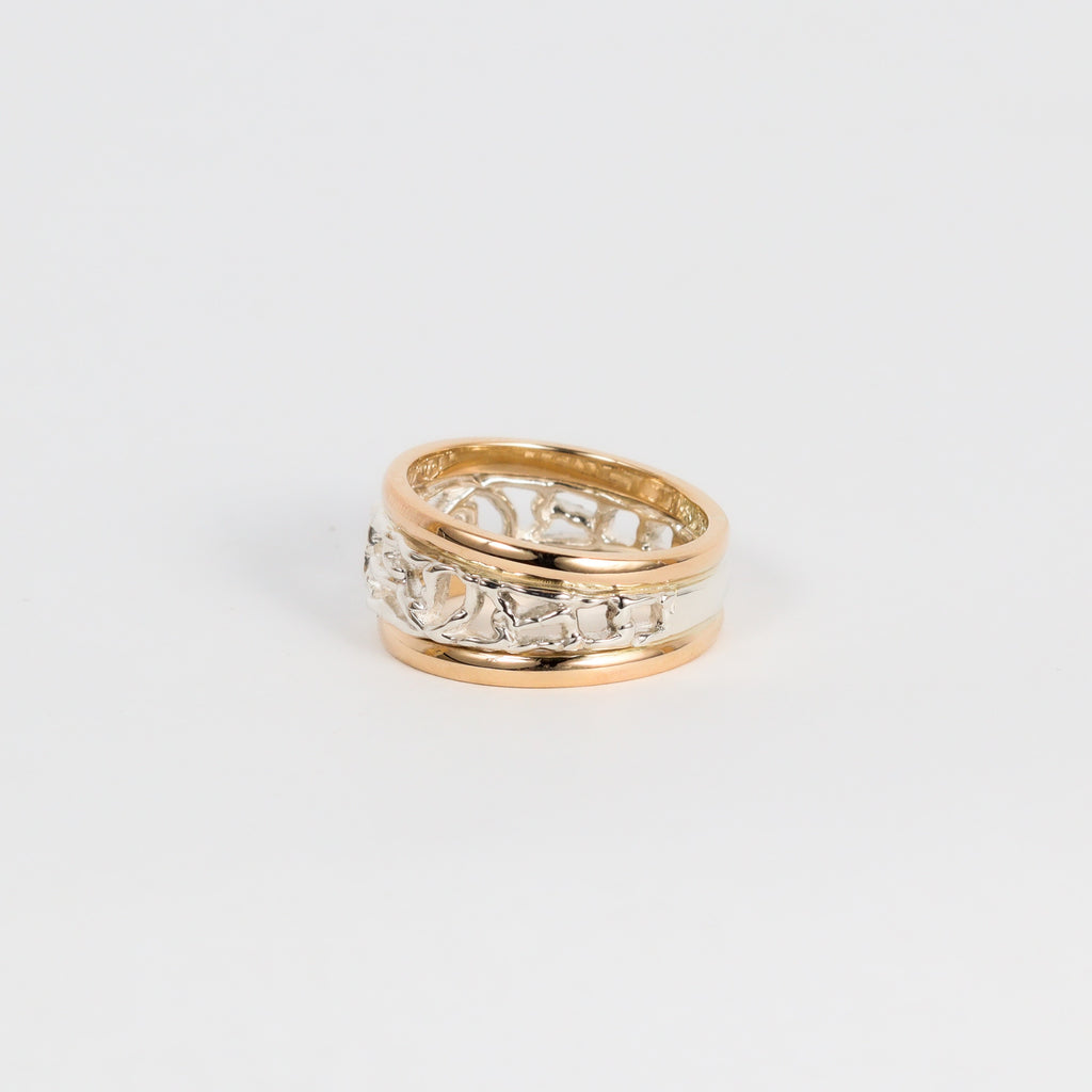 Coral Bay Jewels – Two Tone Gold & Silver Ring