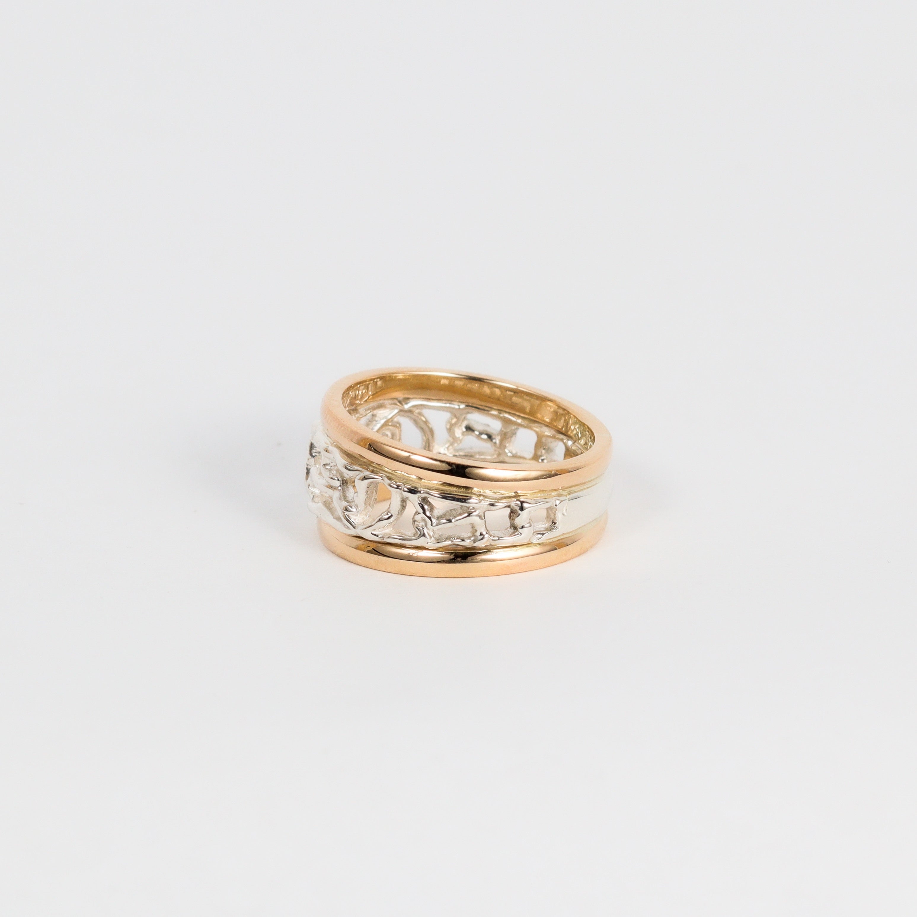 Coral Bay Jewels – Two Tone Gold & Silver Ring