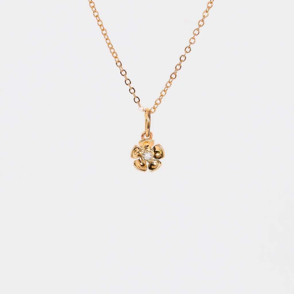 Leon Baker – Small Geraldton Wax Diamond Charm