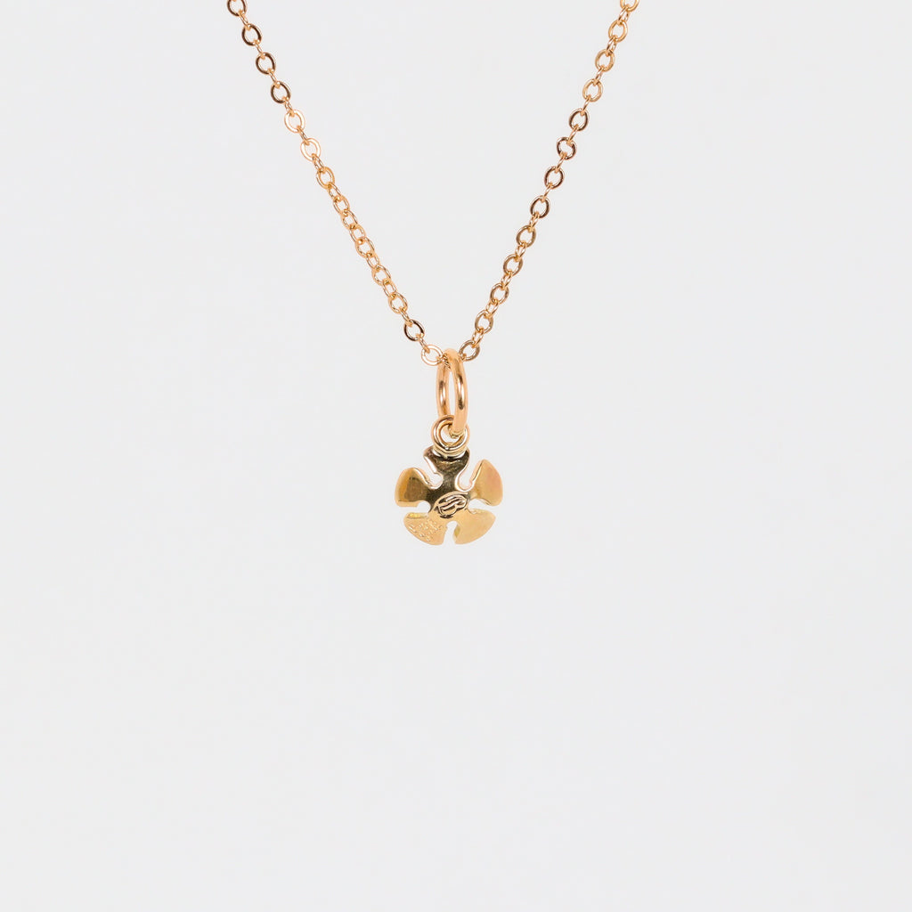 Leon Baker – Small Geraldton Wax Blue Topaz Charm