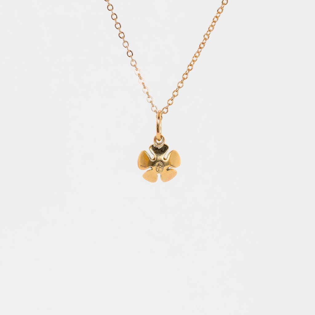 Leon Baker – Large Geraldton Wax Green Sapphire Charm