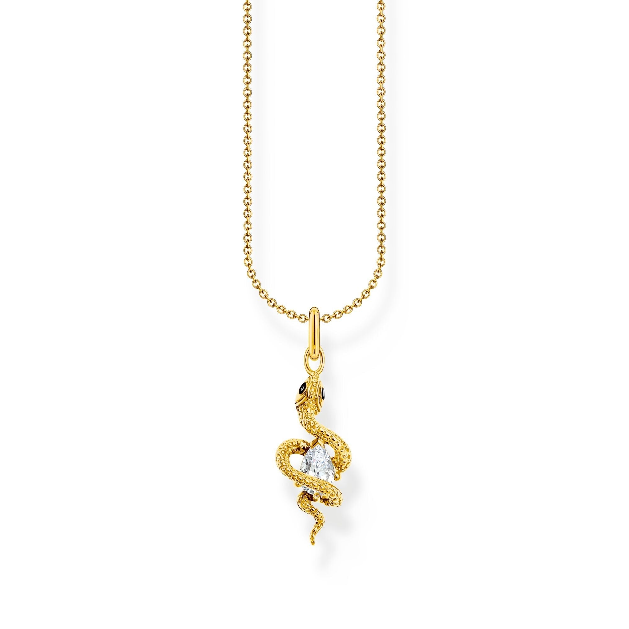 THOMAS SABO Romance Necklace with snake pendant