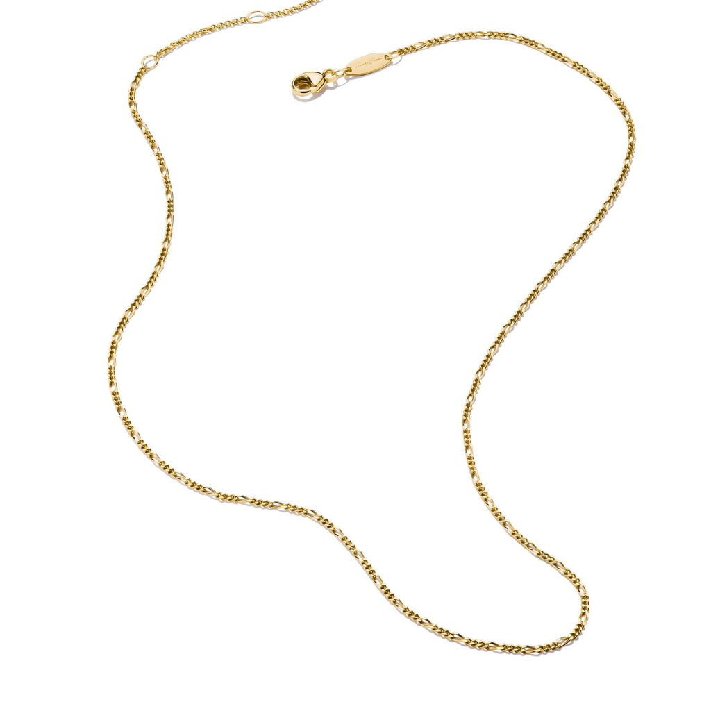 THOMAS SABO Charm necklace Figaro design Gold