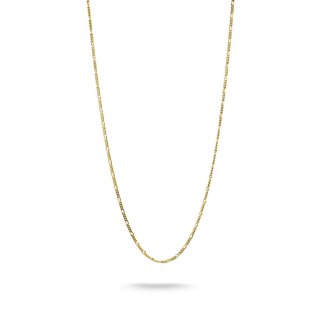 THOMAS SABO Charm necklace Figaro design Gold